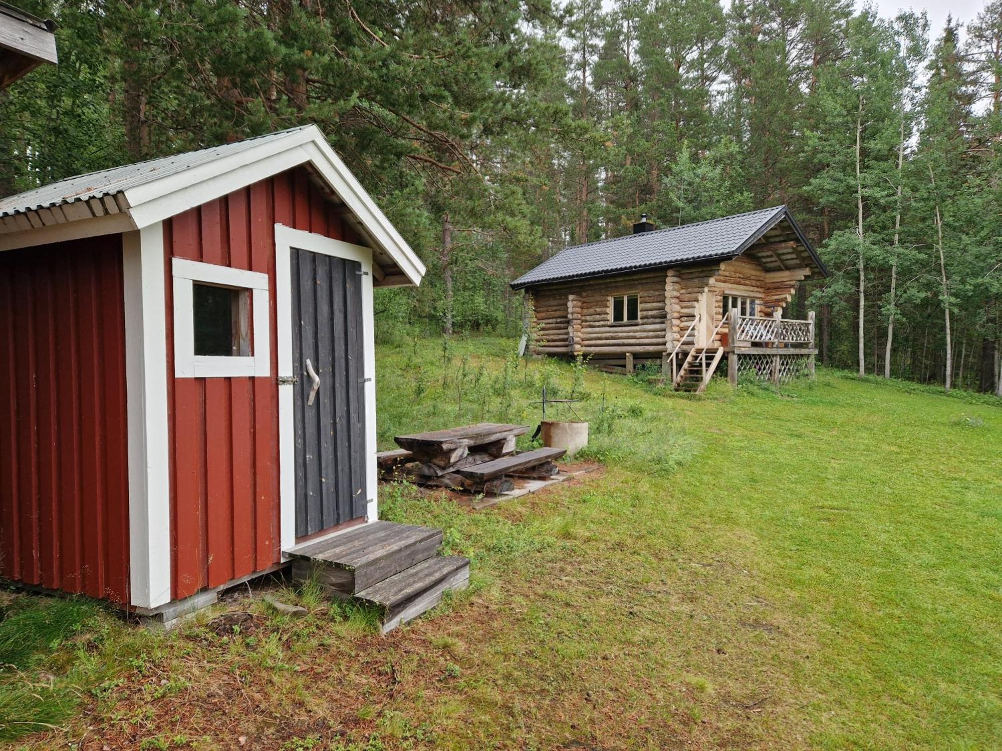 Lakeside Wilderness Cabin Jokkmokk Exterior foto
